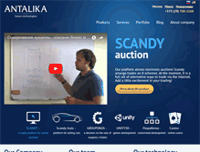 Tablet Screenshot of antalika.com